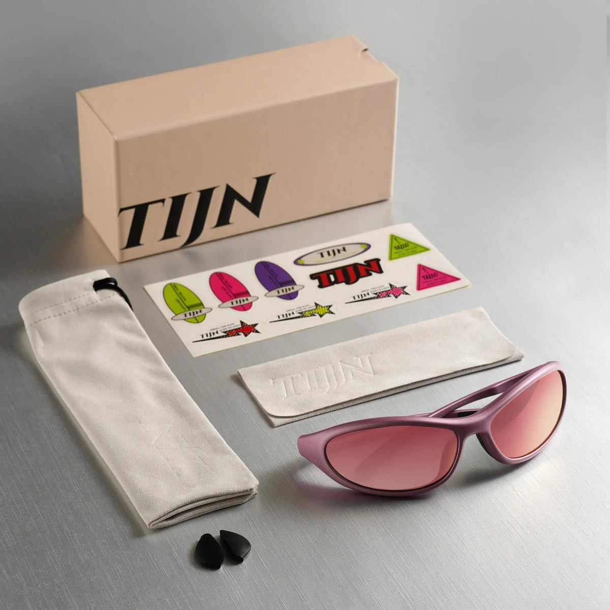 TIJN Sports Sunglasses for Men Women UV400 Wraparound Cycling Baseball Fishing Running Golf Fashion Outdoor Shades, Vanta