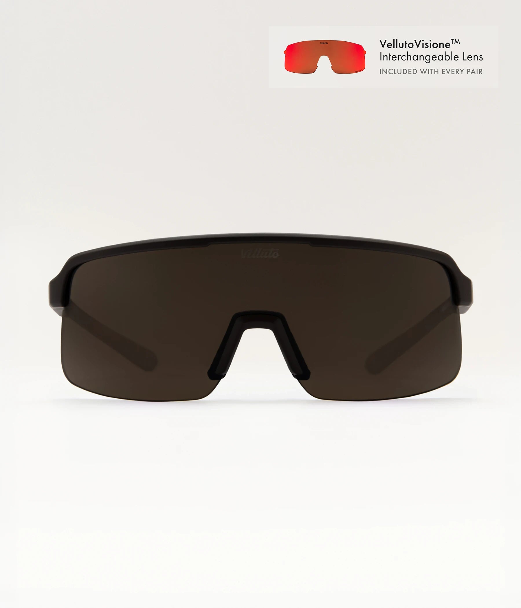Velluto StradaPro Cycling Glasses | Espresso