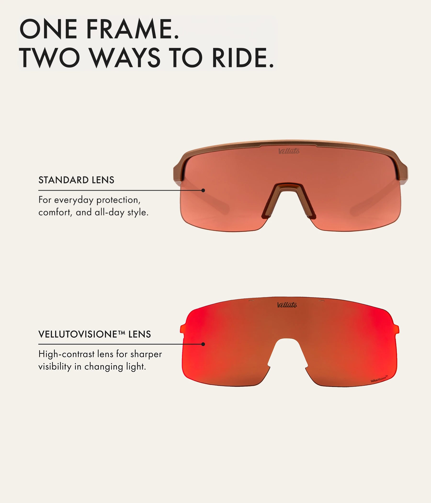 Velluto StradaPro Glasses | Arancia