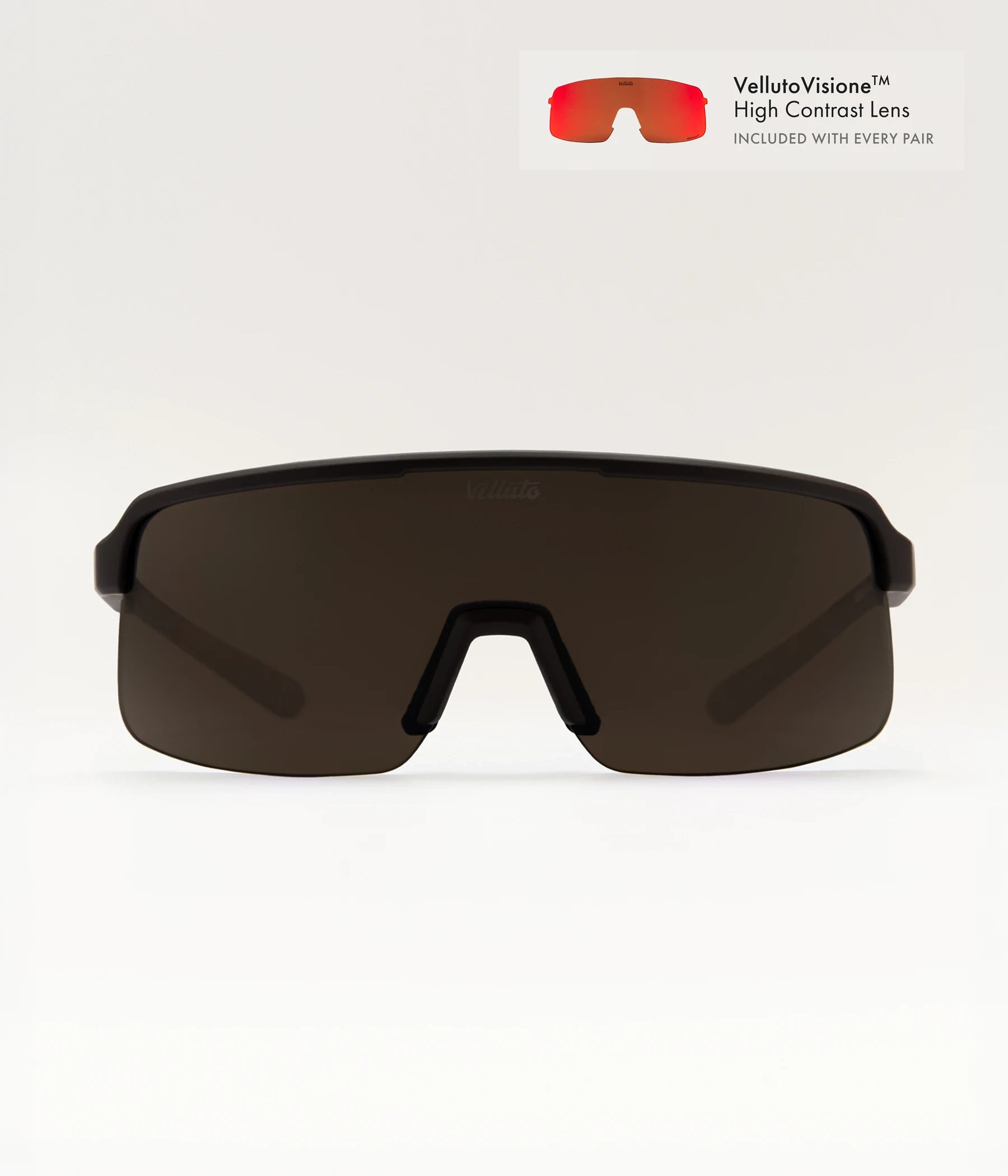 Velluto StradaPro Cycling Glasses | Espresso