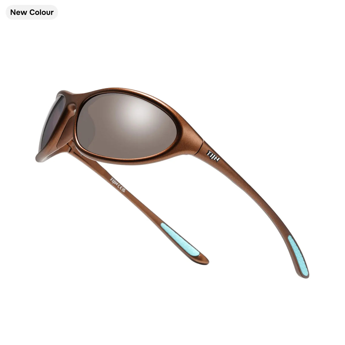 TIJN Sports Sunglasses for Men Women UV400 Wraparound Cycling Baseball Fishing Running Golf Fashion Outdoor Shades, Vanta