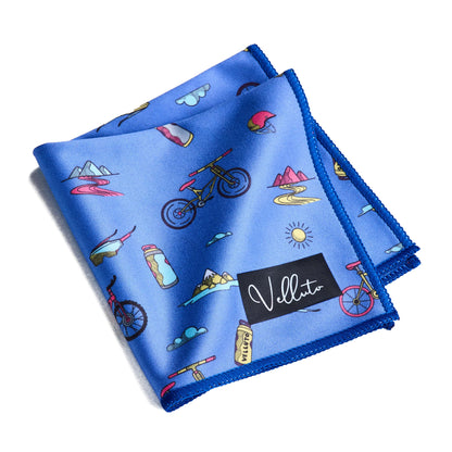 "Velo" - glasses cleaning, display and pocket handkerchief