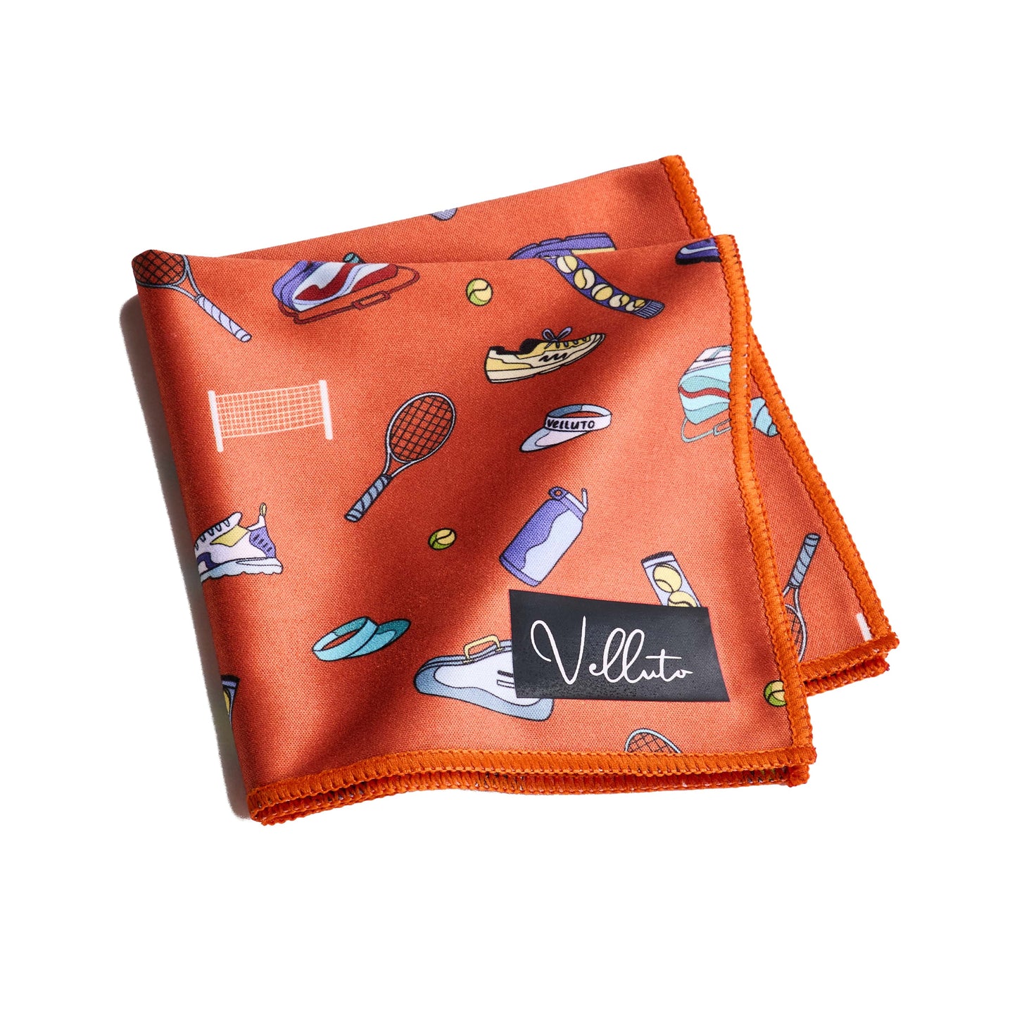 "Tennis" - glasses cleaning, display and pocket handkerchief