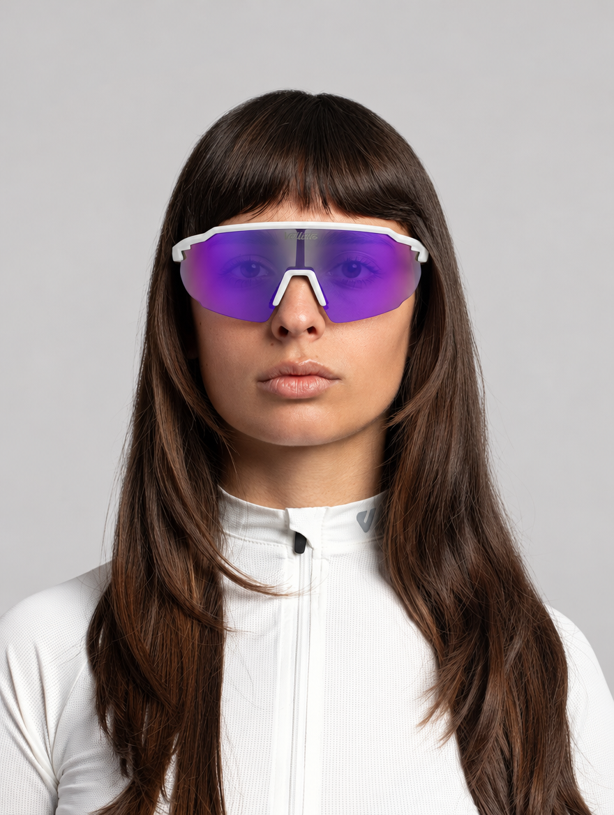 Velluto Chromo Bianco Viola