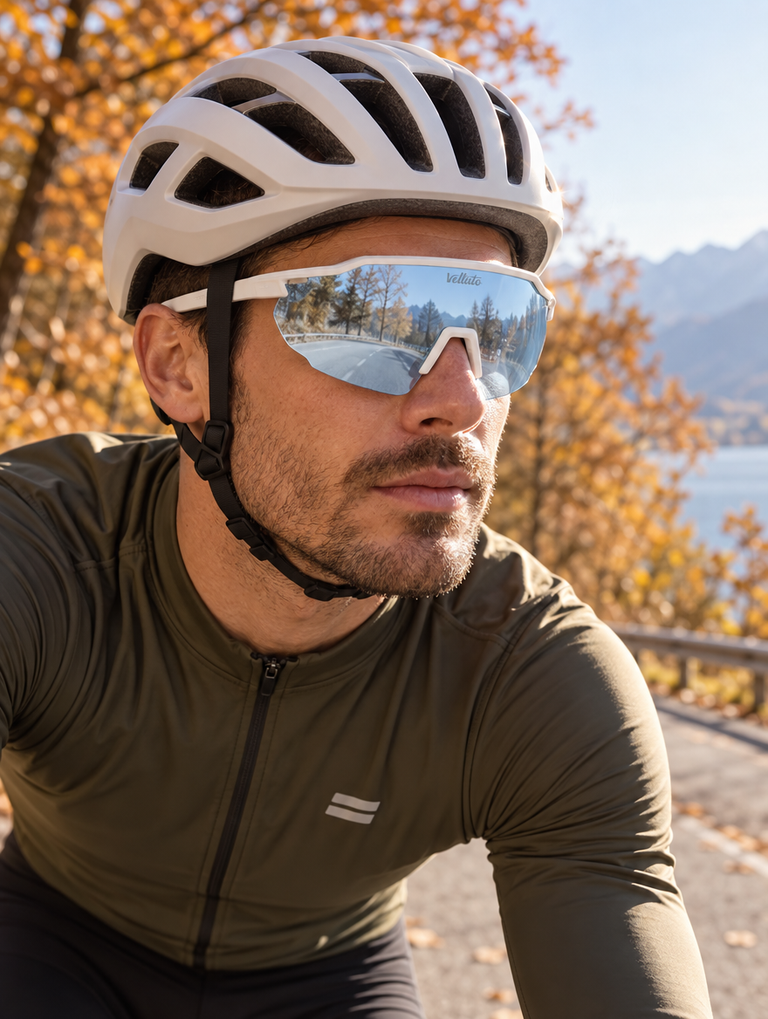 Rider wearing the Velluto Chromo – Velluto Community